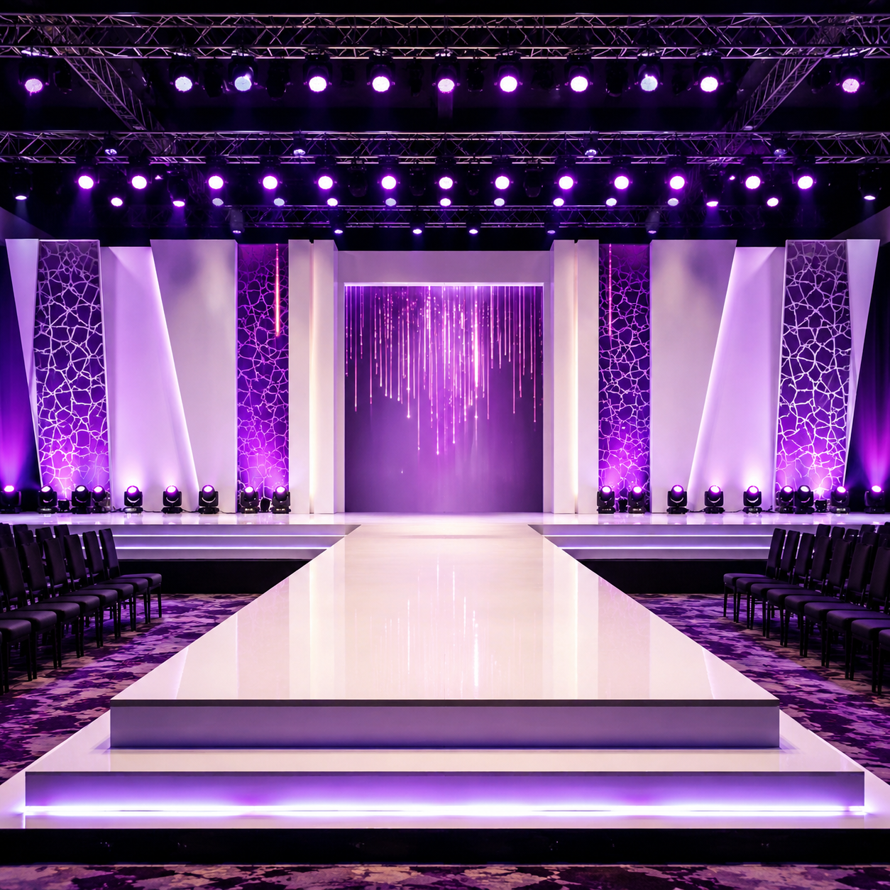Fashion Show Stage Setup